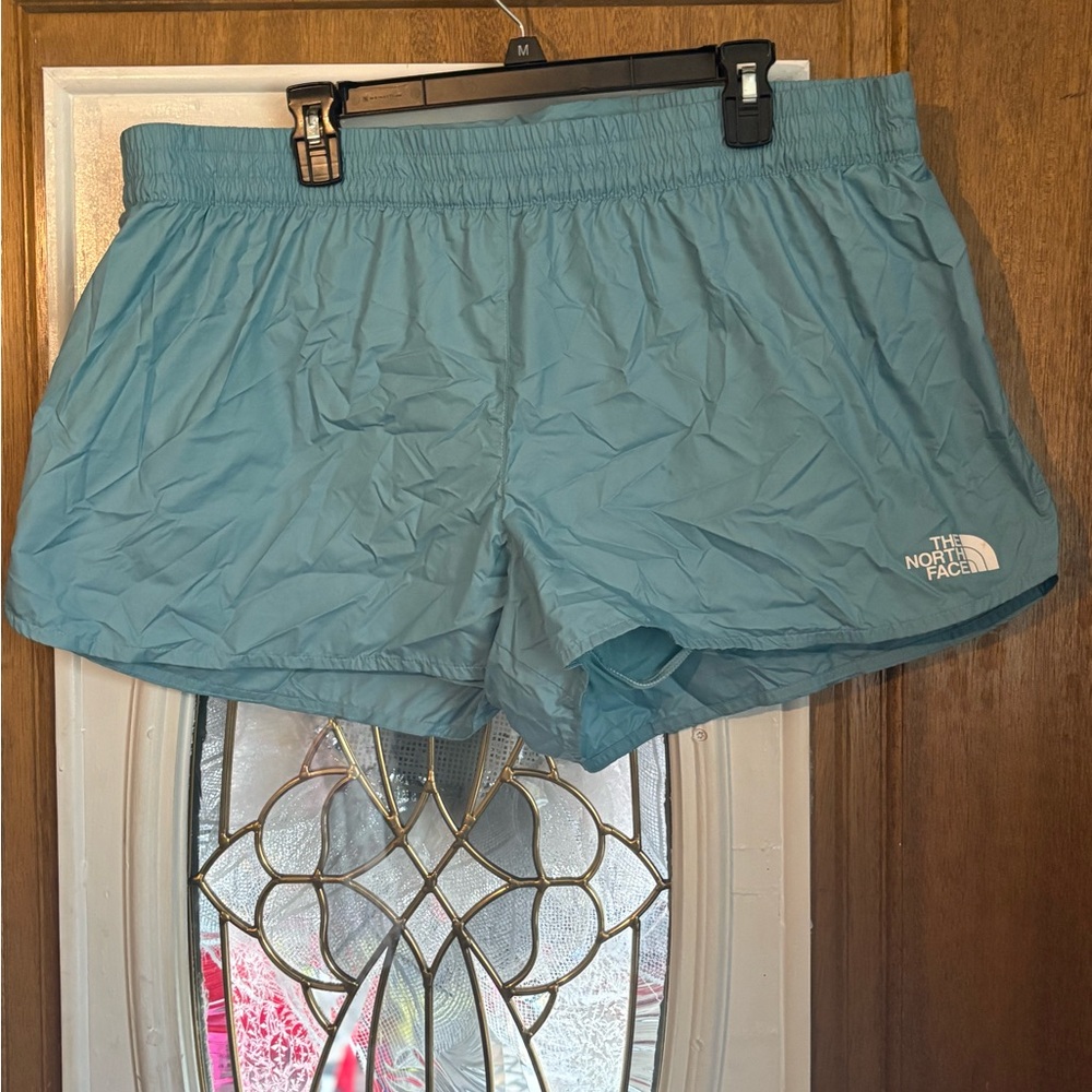 The North Face Women's Teal Athletic Shorts plus size 2X